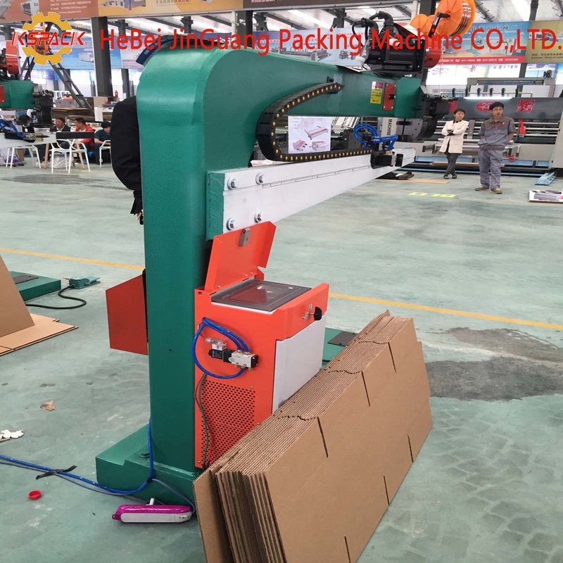 7.5kw 18kw Manual Carton Box Stitching Machine Corrugated Box Stitcher 220volt
