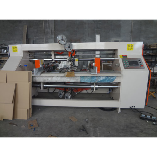 KS-3000 Double Pieces Carton Box Stitching Machine 2 Servo Motor